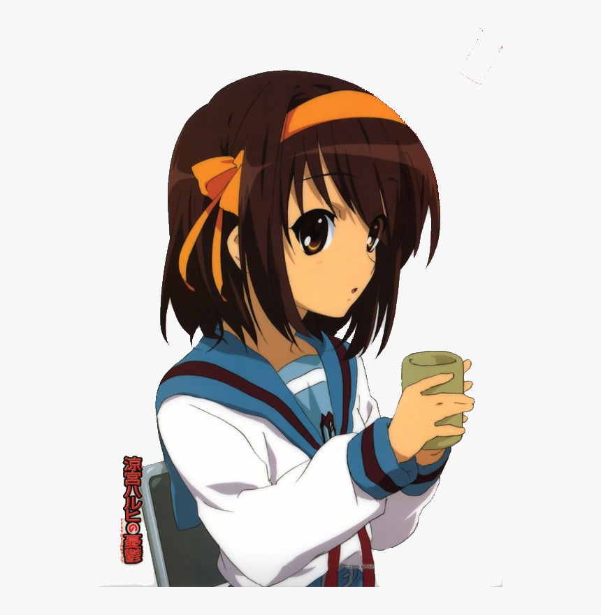Anime Render Haruhi, HD Png Download