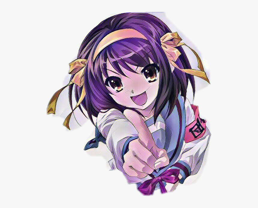 #haruhi Suzumiya - Melancholy Of Haruhi Suzumiya Poster, HD Png Download