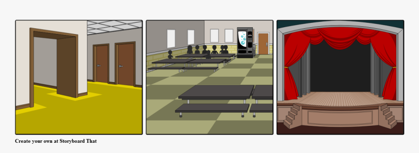 Falling On Stage Cartoon, HD Png Download