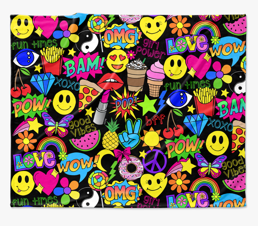 Fun Times Blanket - Art, HD Png Download