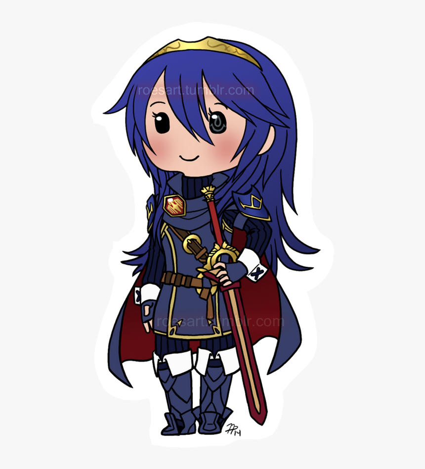 Chibi Lucina , Png Download - Cartoon, Transparent Png