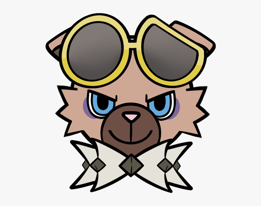 #pokemon #sunandmoon #digitalart #rockruff #fanart - Guzma Rockruff, HD Png Download