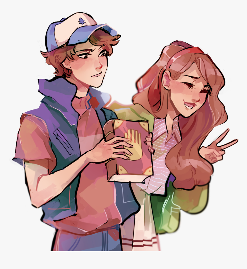 Older Dipper And Mabel, HD Png Download