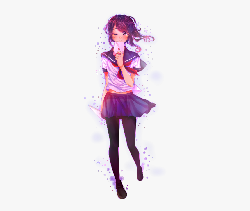 Yandere-chan Psst It’s Transparent (or At Least It - Imagenes Tumblr De Yanderes, HD Png Download