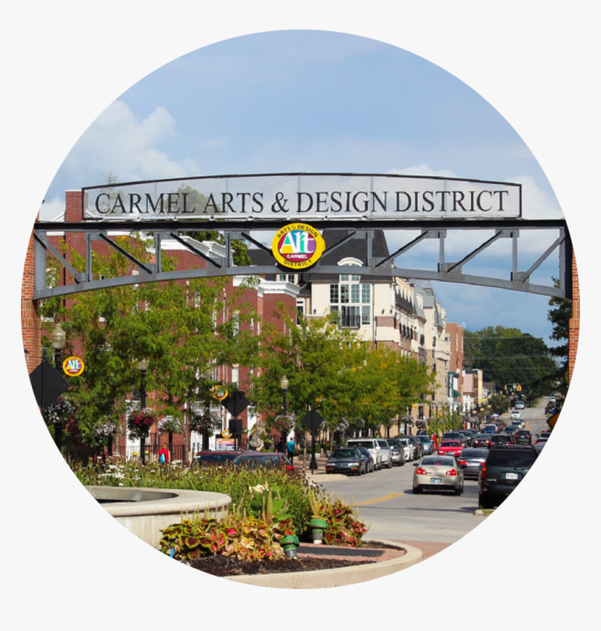 Carmelcircle2019 - Commercial Building, HD Png Download