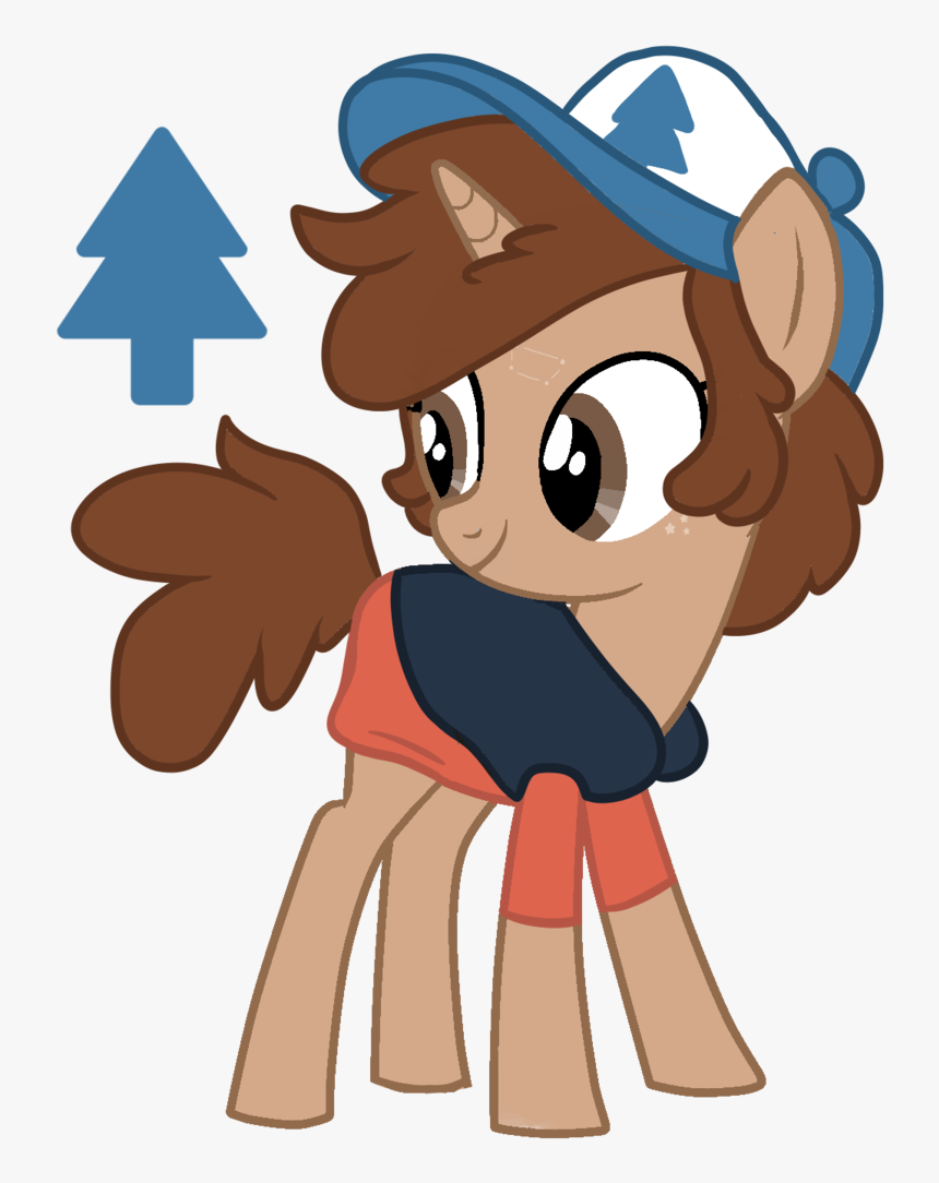 Unicorn-mutual, Clothes, Colt, Cute, Dipper Pines, - Dipper Cute Dipper Gravity Falls, HD Png Download