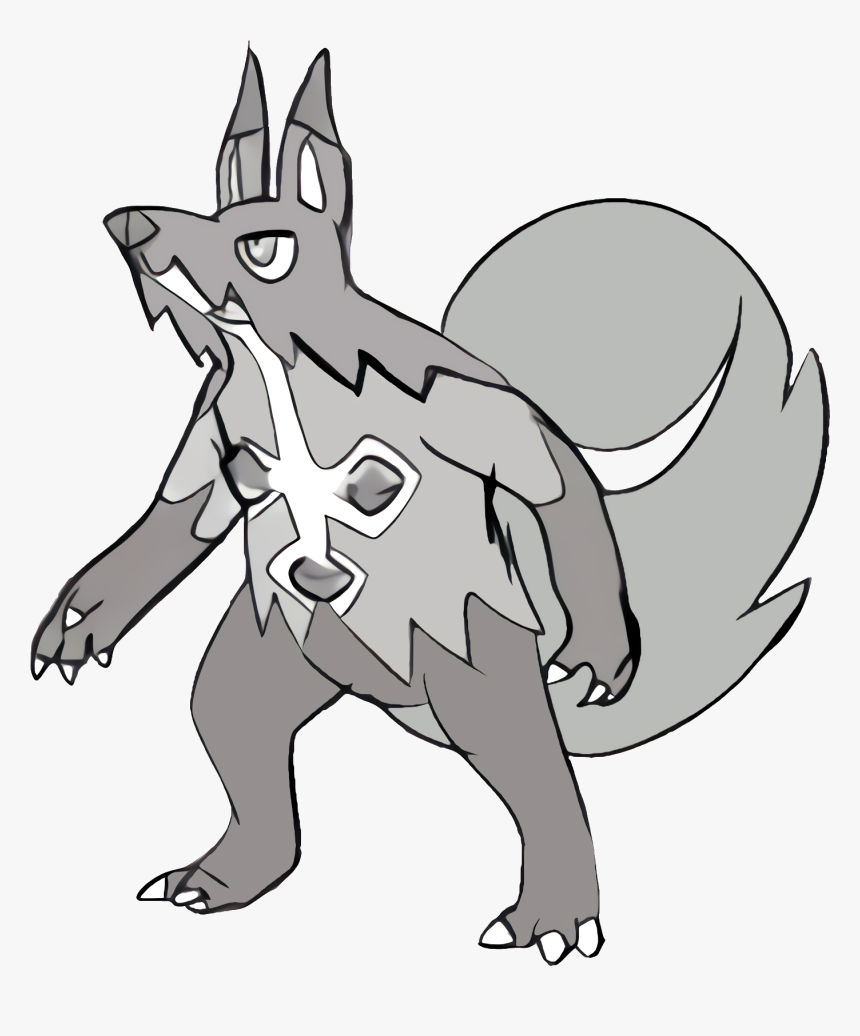 Fake Rockruff Evolutions, HD Png Download