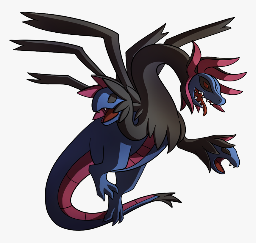 Pokemon Hydreigon Png, Transparent Png