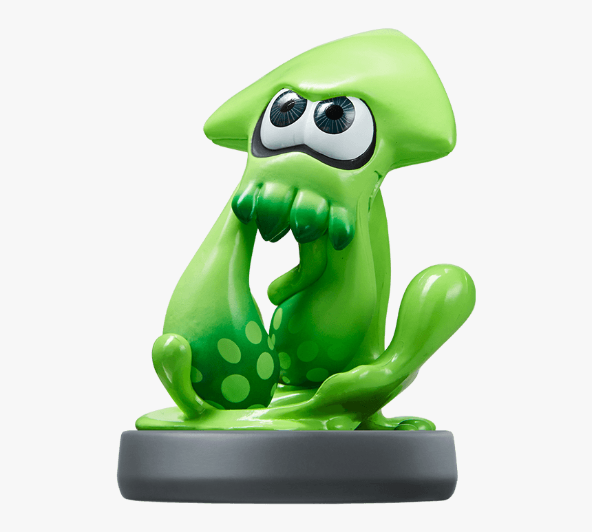 Squid Amiibo - Amiibo Splatoon Wii U, HD Png Download