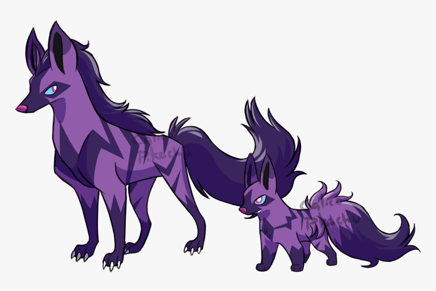 #charmander #poochyena #mightyena #rockruff #lycanroc - Cartoon, HD Png Download