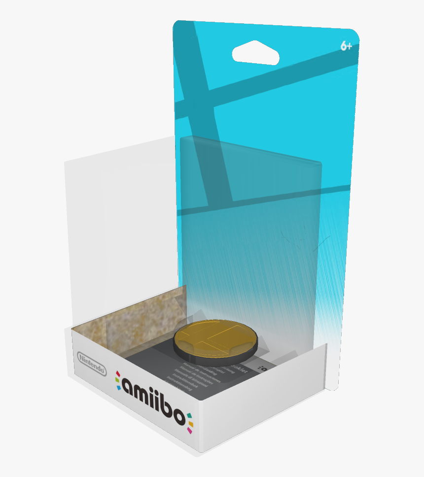 Box - Smash Bros Amiibo Empty Box, HD Png Download