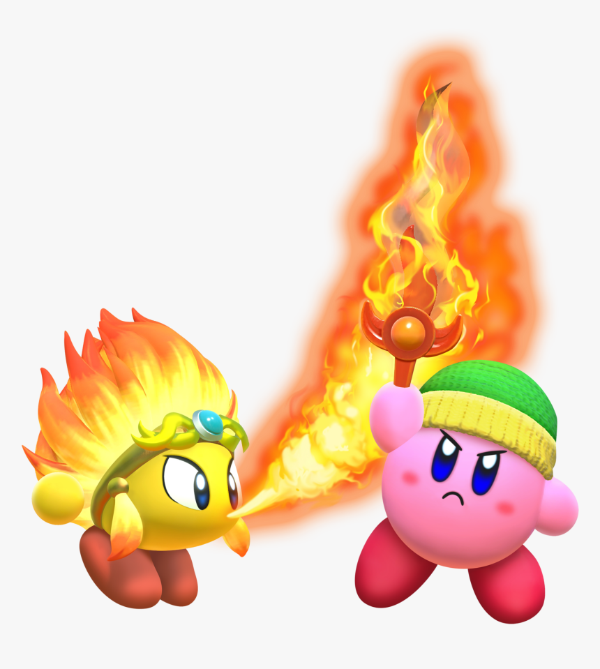 Kirby Star Allies Fire, HD Png Download