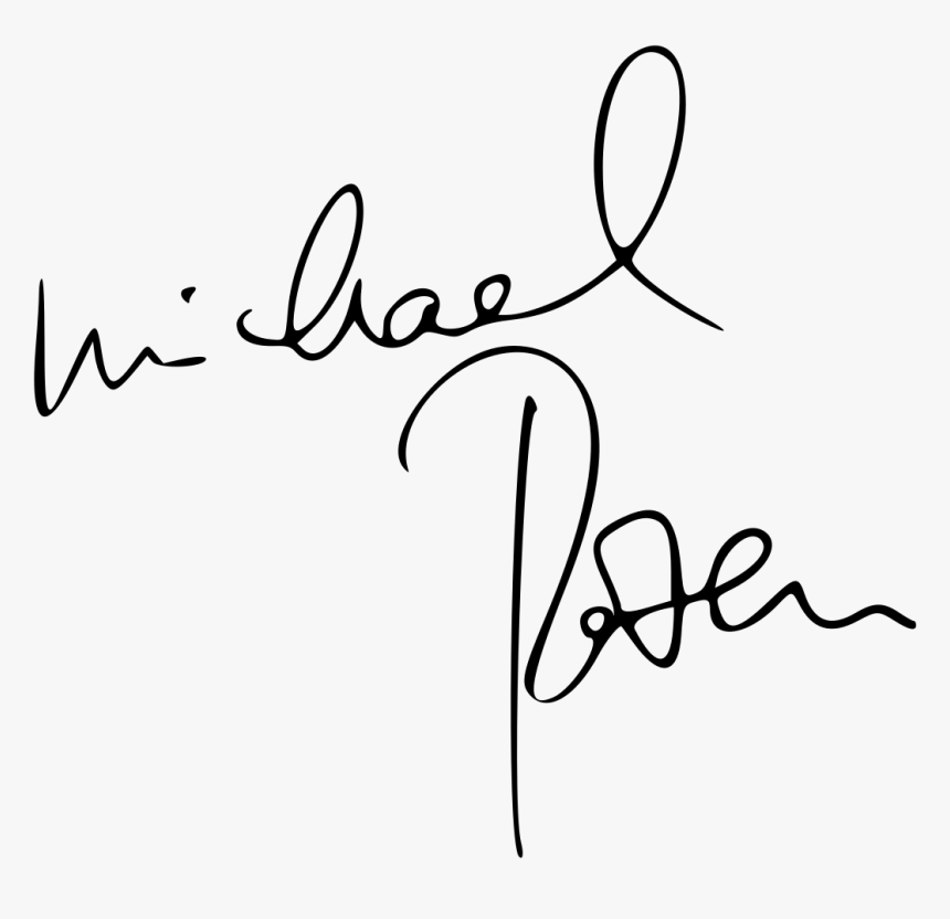 Michael Rosen Signature, HD Png Download