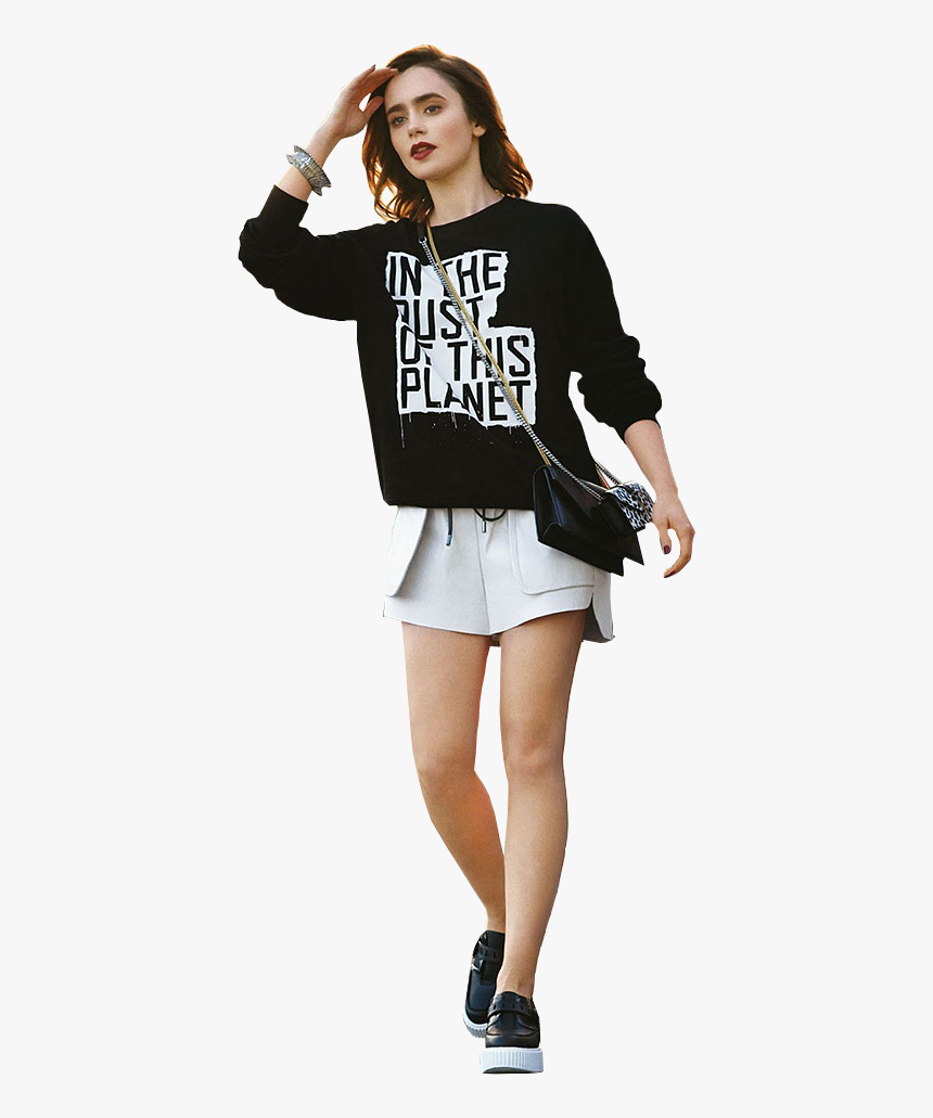 The Art Of War ✯ Graphics - Lily Collins Transparent, HD Png Download