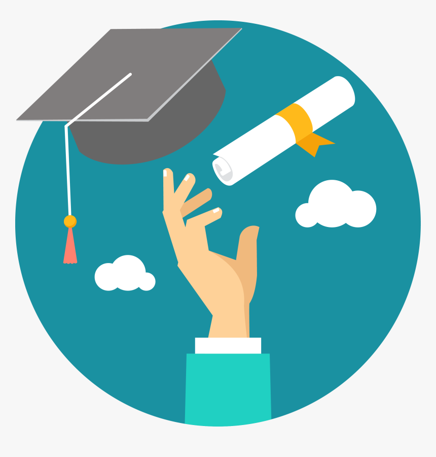 Student Education Graduate University Icon - Graduate Icon, HD Png Download