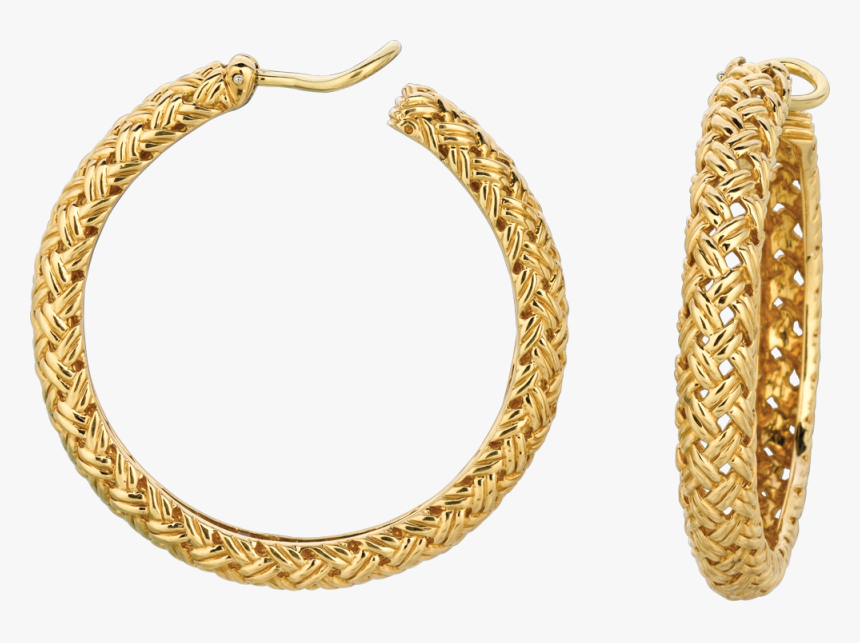 Big Hoop Earrings Transparent, HD Png Download