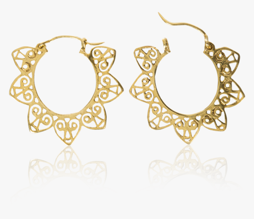 Dionne Gold Hoop Earrings , Png Download - Earrings, Transparent Png