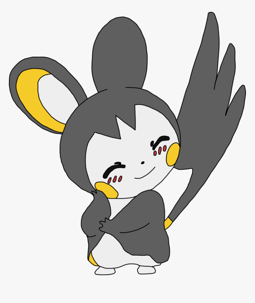 Emolga Vector, HD Png Download