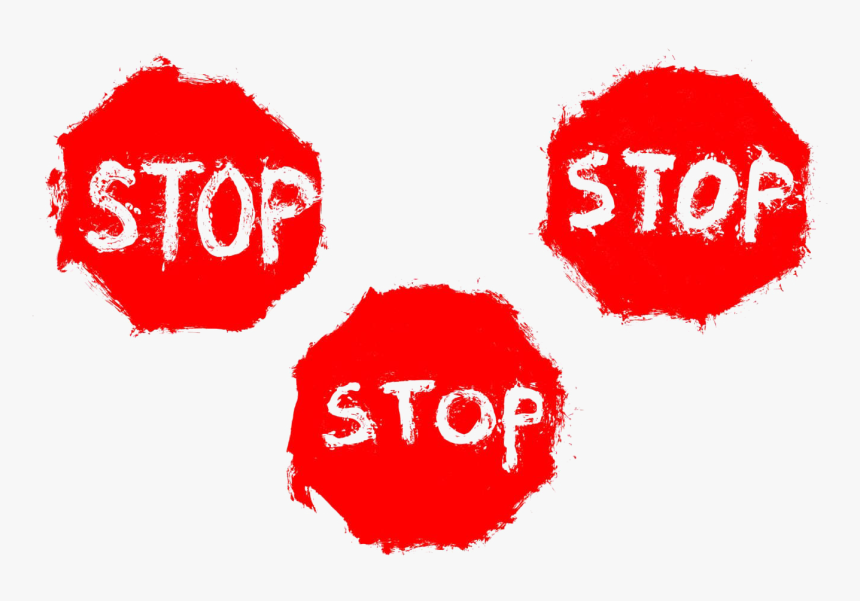 Stop Png Clipart - Stop Sign Png Transparent, Png Download