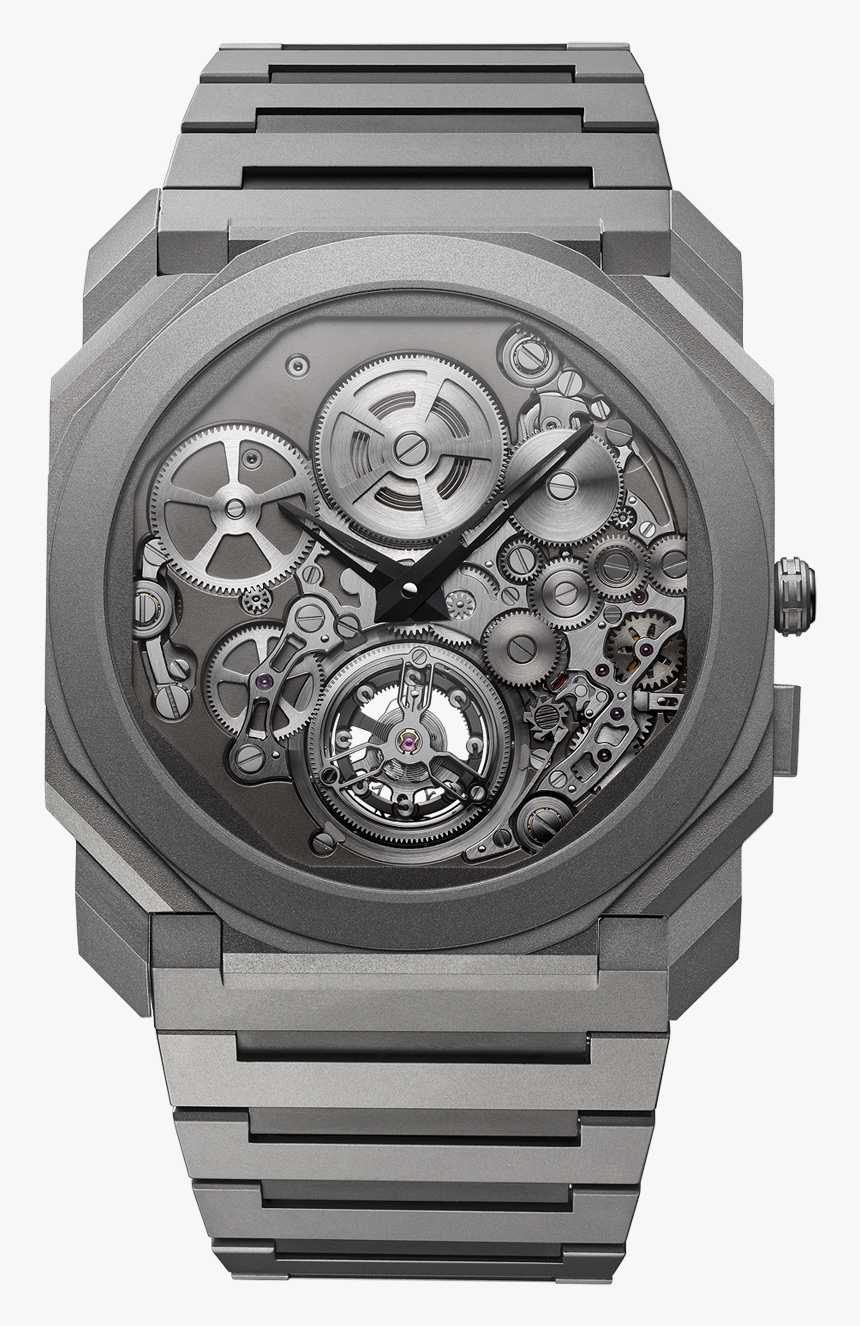Transparent Ultra Ball Png - Bulgari Octo Finissimo Tourbillon Automatic, Png Download