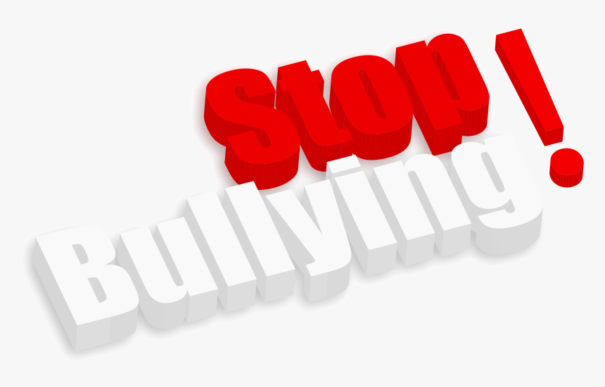 Stop Bullying 3d Clipart , Png Download - Stop Cyber Bullying 3d, Transparent Png