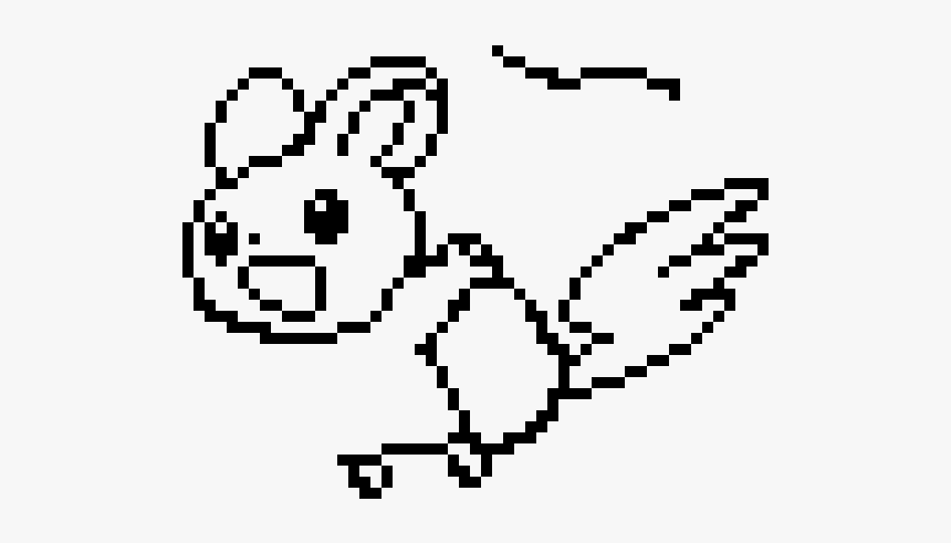 Dessin Pixel Emoji Pokemon, HD Png Download