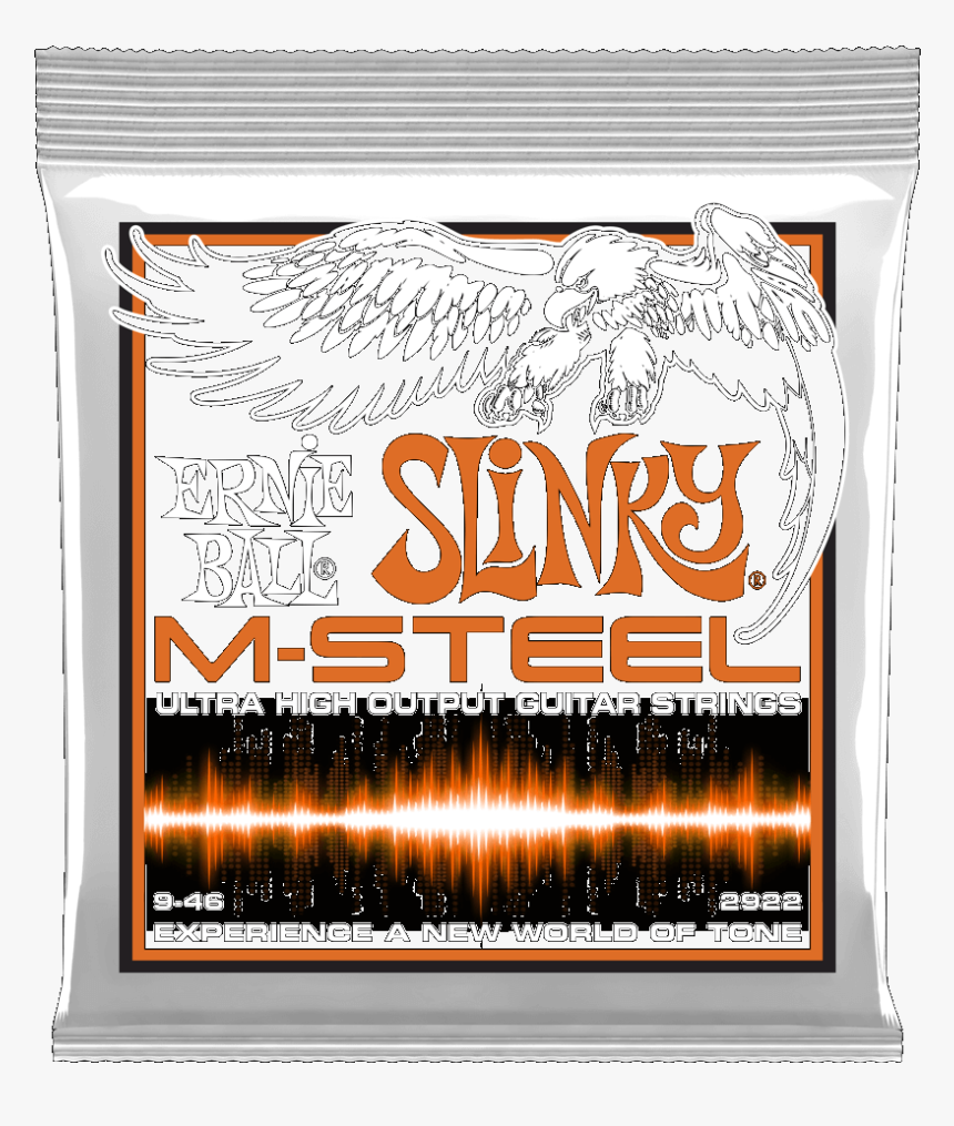 Ernie Ball Hybrid M-steel Ultra High Output Guitar - Ernie Ball Strings, HD Png Download