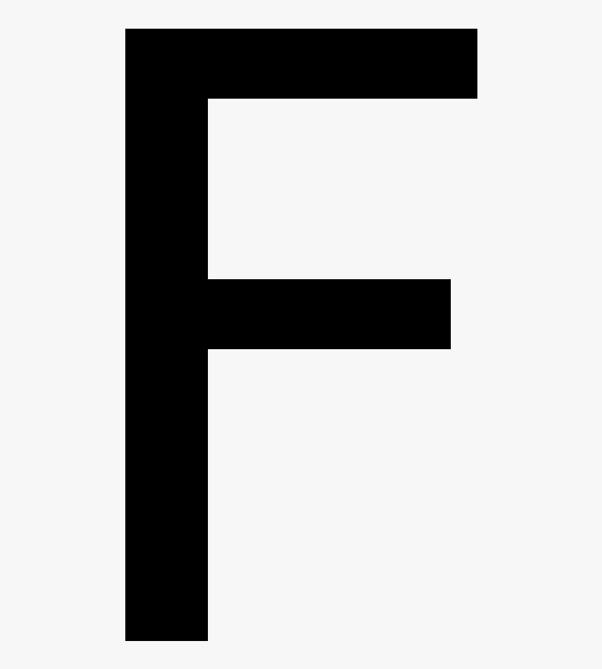 Capital Letter F, HD Png Download
