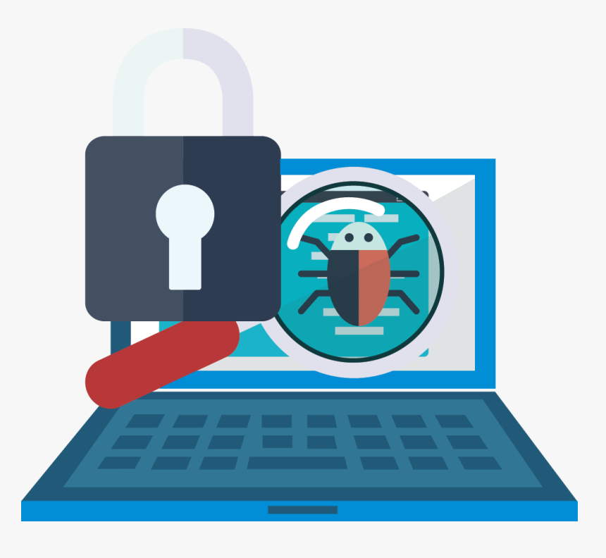 Hacker Clipart Computer Ethics - Computer Virus Icon Png, Transparent Png