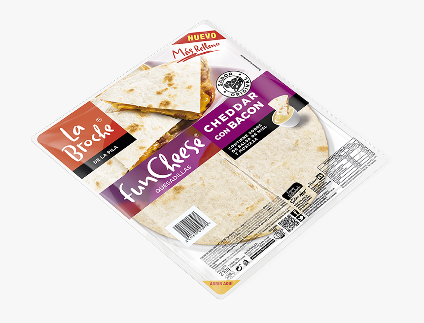 Quesadillas De Cheddar Y Bacon , Png Download - Parmigiano-reggiano, Transparent Png