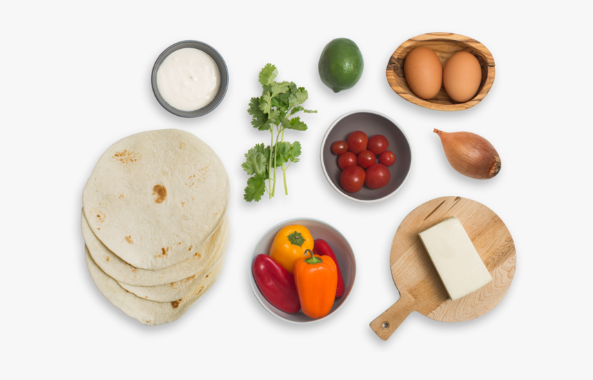 Tinkerbell Pepper Quesadillas With Cherry Tomato Salsa, - Diet Food, HD Png Download