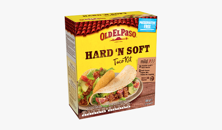 Old El Paso Taco Hard Soft Hd Png Download Transparent Png
