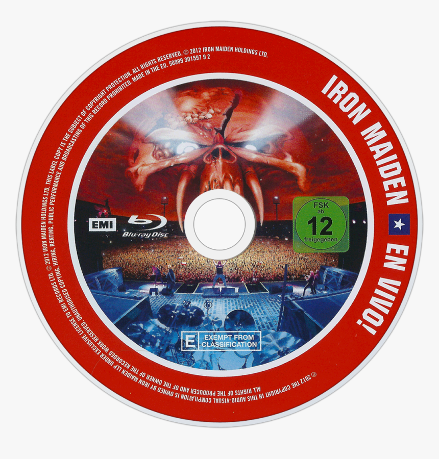 Iron Maiden En Vivo Blu Ray, HD Png Download