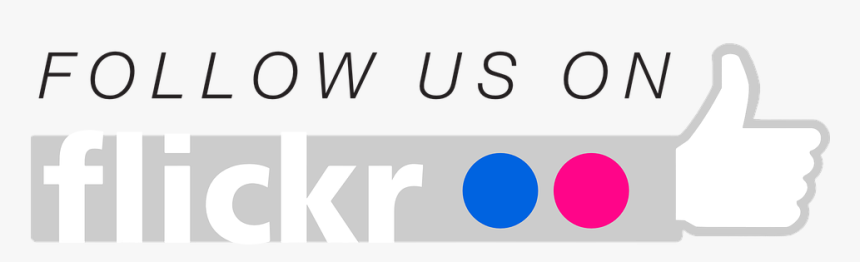 Follow, Flickr, Vector, Color - Facebook, HD Png Download