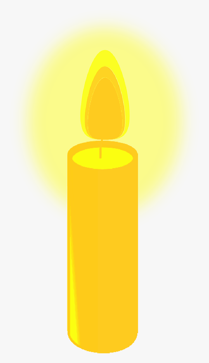 Wax Flameless Candle Cylinder Product Design - Advent Candle, HD Png Download