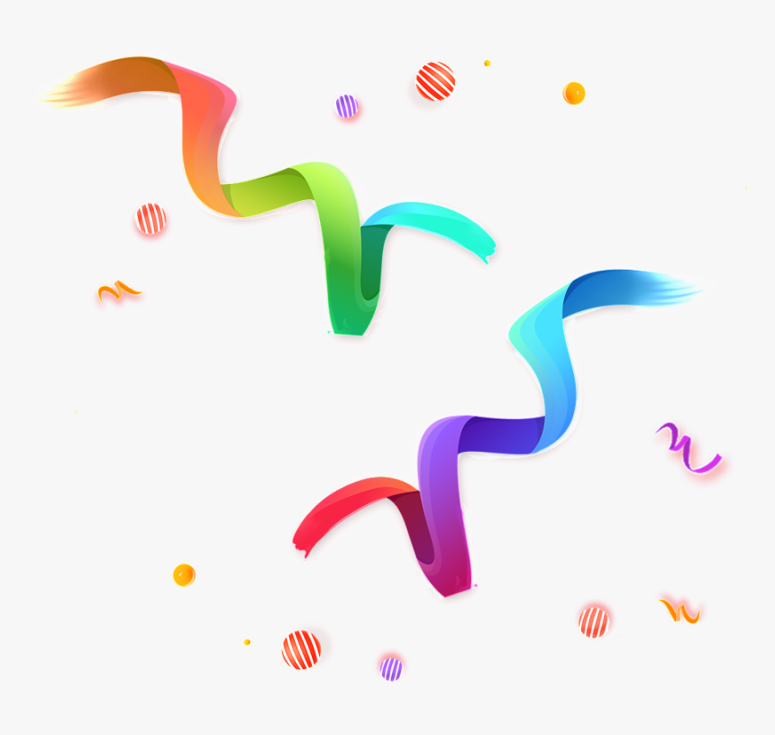 Double 11 Sale Ribbon Floating Image - Graphic Design, HD Png Download
