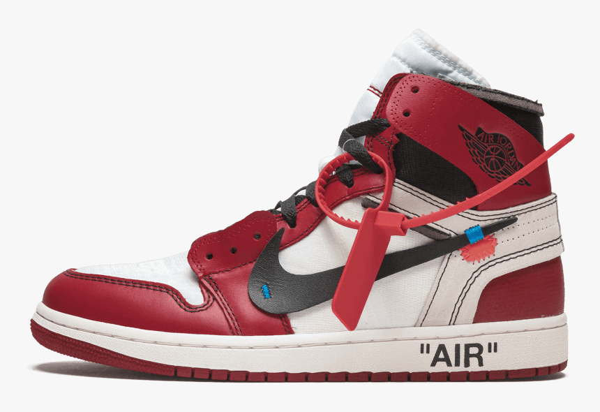 Air Jordan 1 Off White - Off White Jordan 1, HD Png Download