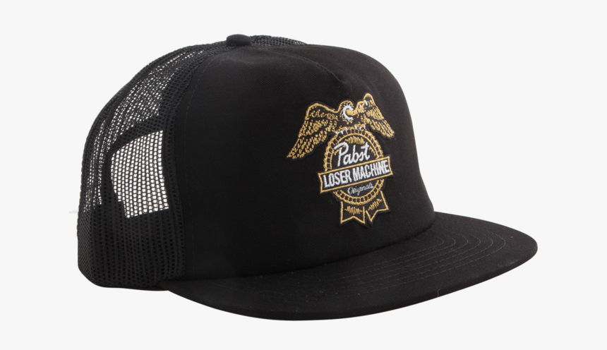 Loser Machine X Pabst Blue Ribbon Badge Trucker Hat - Loser Machine, HD Png Download