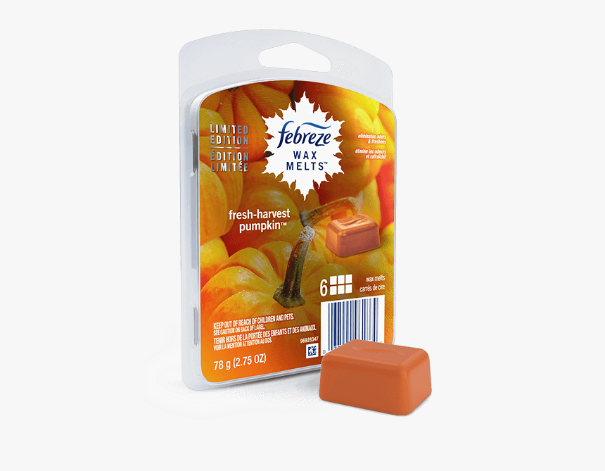 Febreze Wax Melts Fresh Harvest Pumpkin, HD Png Download