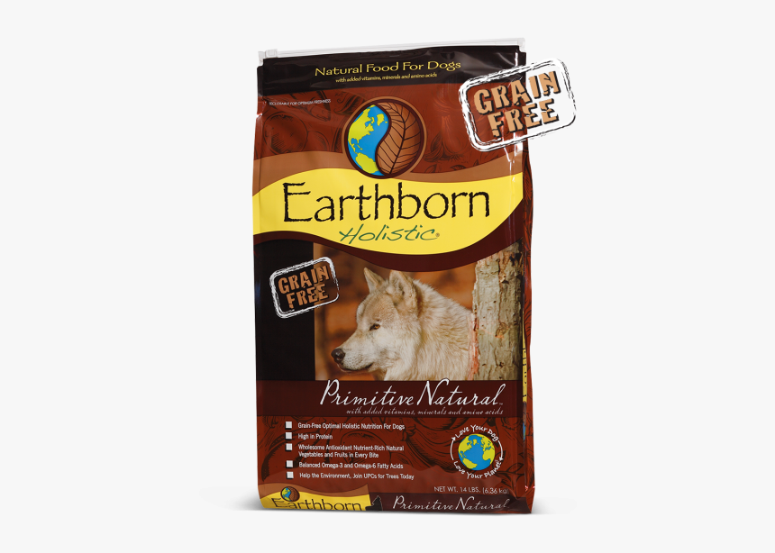 Primitive Natural™ Bag - Earthborn Holistic Dog Food, HD Png Download