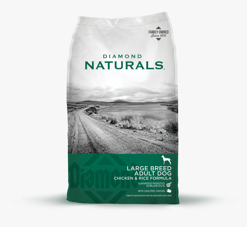 Large Breed Adult Dog Front Of Bag - Diamond Naturals Puppy Food, HD Png Download