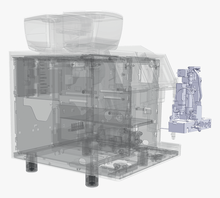 Eversys Coffee Machine Milk Unit, HD Png Download