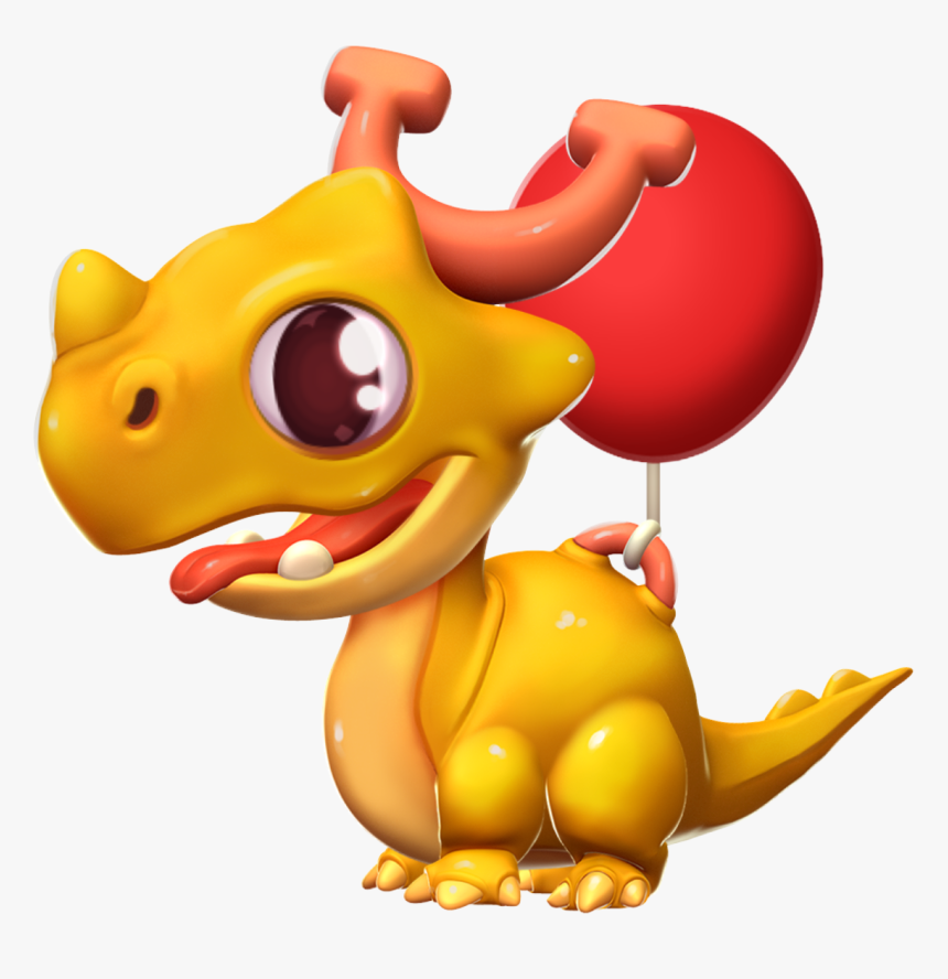 Balloon Dragon Baby, HD Png Download