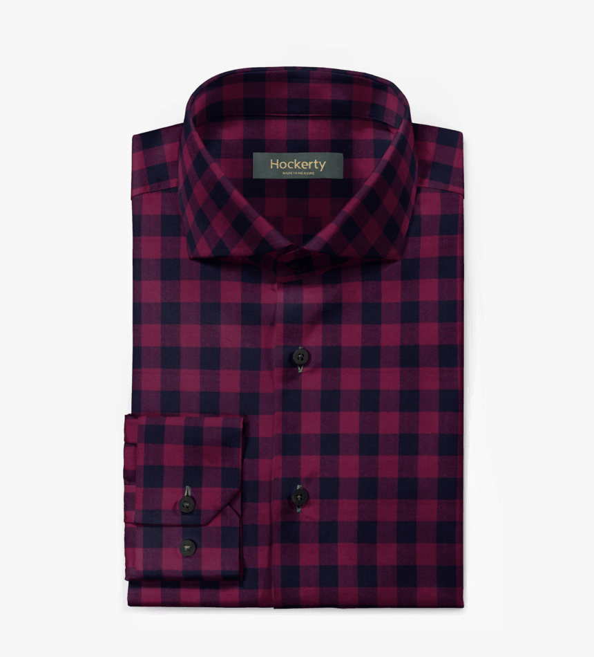 Red Flannel Checked Shirt - Plaid, HD Png Download