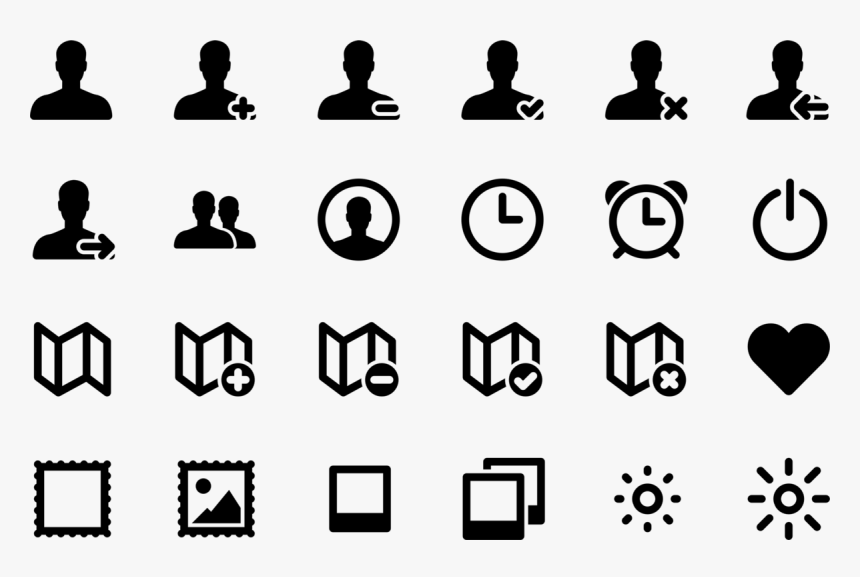 Emotion,square,symmetry - Business Icons Line Art, HD Png Download