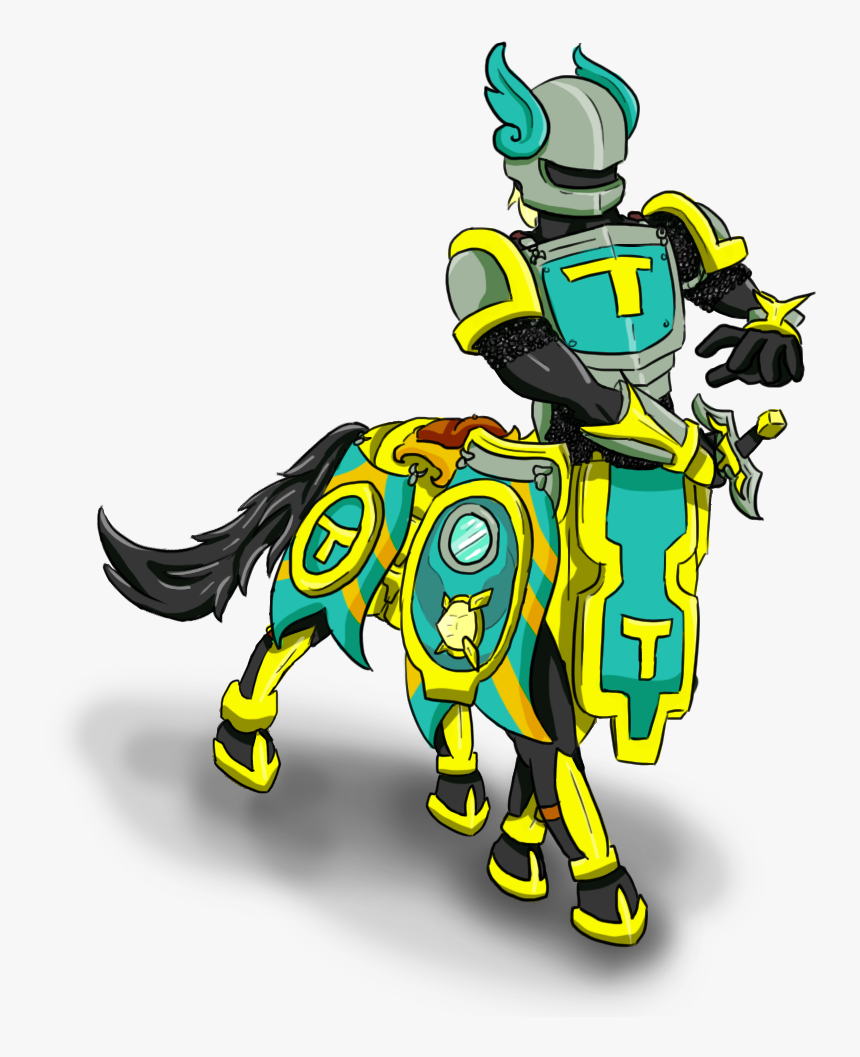 Now You All Get A Lousy Paladin Centaur Drawing Than - Paladin Centaur, HD Png Download