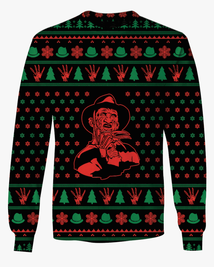Gearhuman 3d Freddy Krueger In Nightmare On Elm Street - Long-sleeved T-shirt, HD Png Download