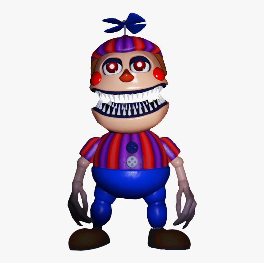 I Created A Scaled Up Transparent - Fnaf Fredbears Balloon Boy, HD Png Download