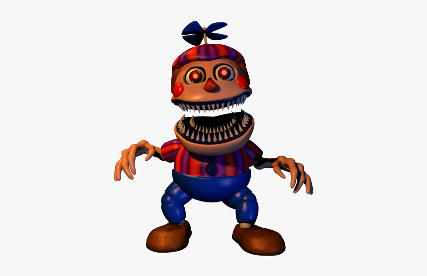 Freddy Fazbear& - Ultimate Custom Night Nightmare Bb, HD Png Download