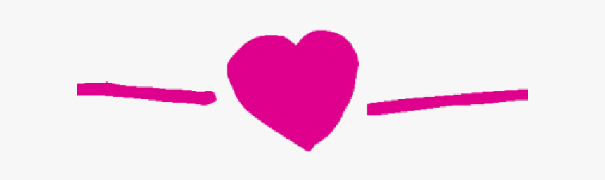 Love Clipart Divider - Heart, HD Png Download